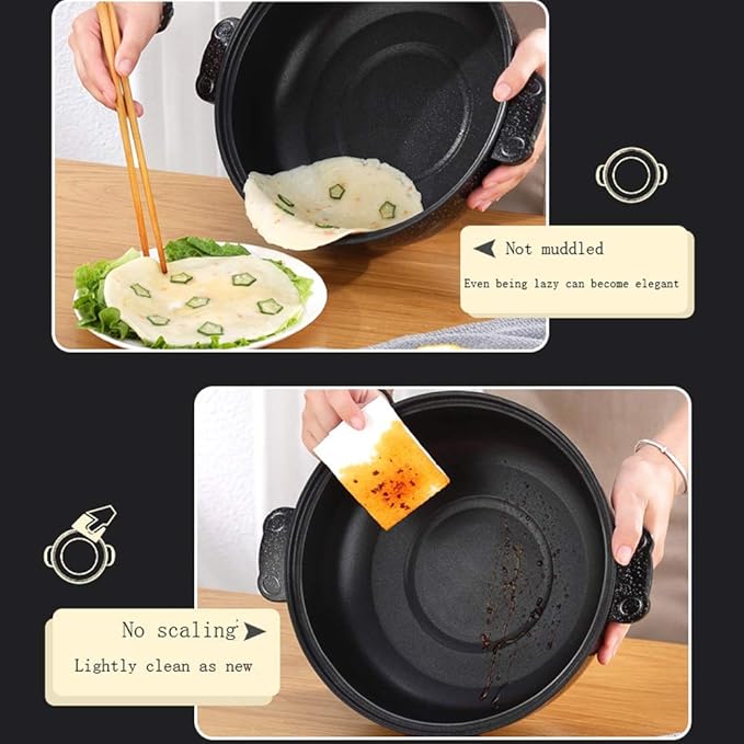 Olla Eléctrica Multifuncional ZOCWJK 1000W con Tapa de Vidrio miniatura 3