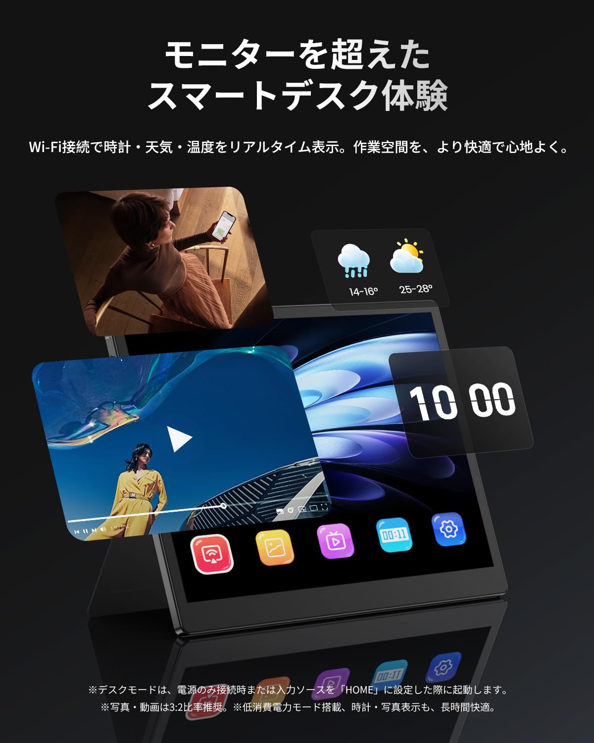 Amazon.co.jp: モバイルモニター 13.5インチ 3K 3000×2000 3:2