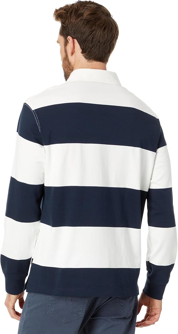 ウェア FTC DENIM COLLAR RUGBY SHIRT WHITE XL White Chambray Collar Rugby - Sweats | Country Road