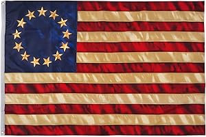 FRF Tea Stained 13-Star American Flag