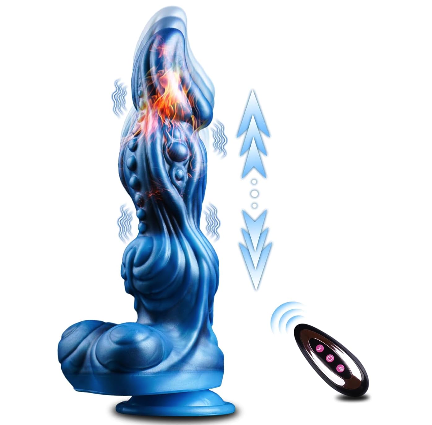 Dynamic Heat Wave Therapeutic Massager with Adjustable Intensity for Relaxation KP17452