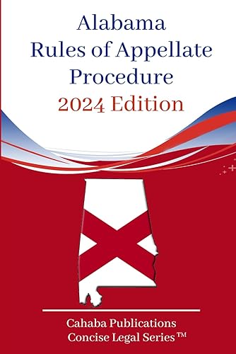 Alabama Rules of Appellate Procedure Booklet