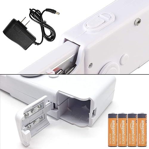 Máquina de coser de mano de 29 piezas, máquina de coser eléctrica y práctica, máquina de reparación portátil rápida, perfecta para principiantes,