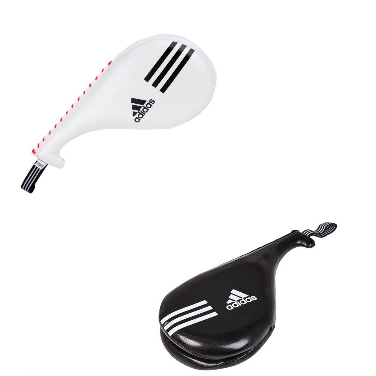 COLPITORE DOPPIO ADIDAS IN PU PER TAEKWONDO IN VINILE nero L