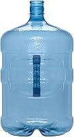 Vista 6 de Brio Libre de B.P.A. Contenedor de Botella de Agua Reutilizable de Plástico de 5 Galones con Tapa de Corona