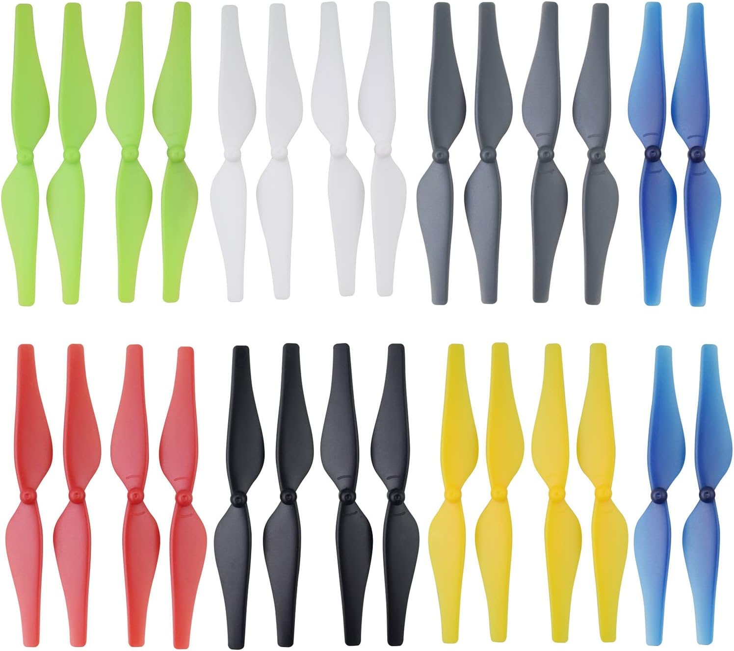 28pcs Propeller for DJI Tello RC Quadcopter Spare Parts Drone Blades Seven colors