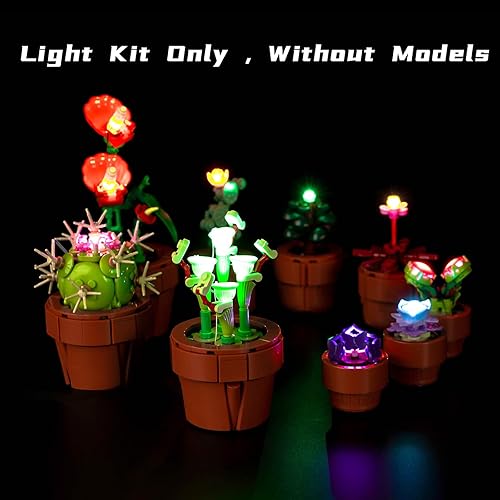 Miniatura 3 de Bourvill Juego de luces LED para Lego 10329, versión clásica, iluminación de bloques de construcción, modelo compatible con Lego 10329 (solo luces,