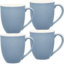 Noritake Colorwave Ice Set of 4 Mugs, 12 oz.