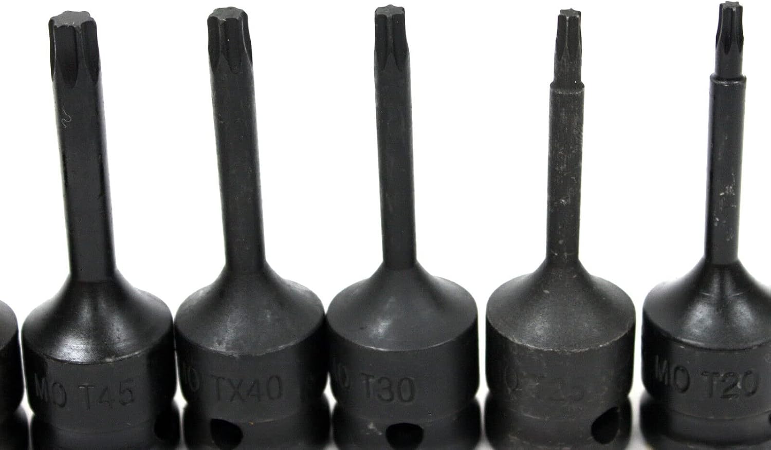 ARC-POWER 9 pcs 1/2" Dr Impact Bit Socket Set T20 T70 T60 T55 T50 T45 TX40 T30 T25 T-Star