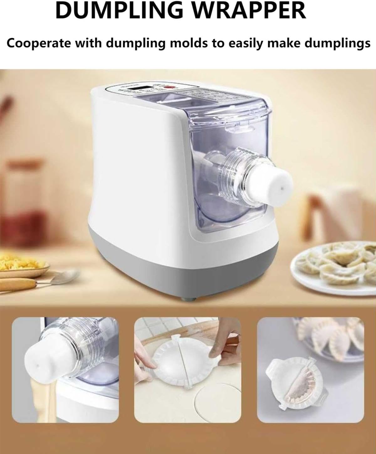 Electric Pasta Machine, 260w Household Fully Automatic Noodle Machine, 13 Types Of Noodle Molds, 500g Flour Capacity Noodle Machine