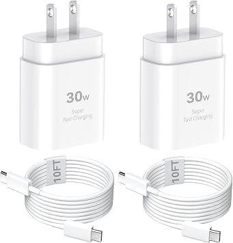 10 Ft Long USB C to USB C Fast Charging Cable iPhone Charger Fast Charging Cord Type C Charger for iPhone 17/17 Pro/17 Pro Max/16/16 Pro/16 Pro Max/15/15 Pro/15 Pro Max