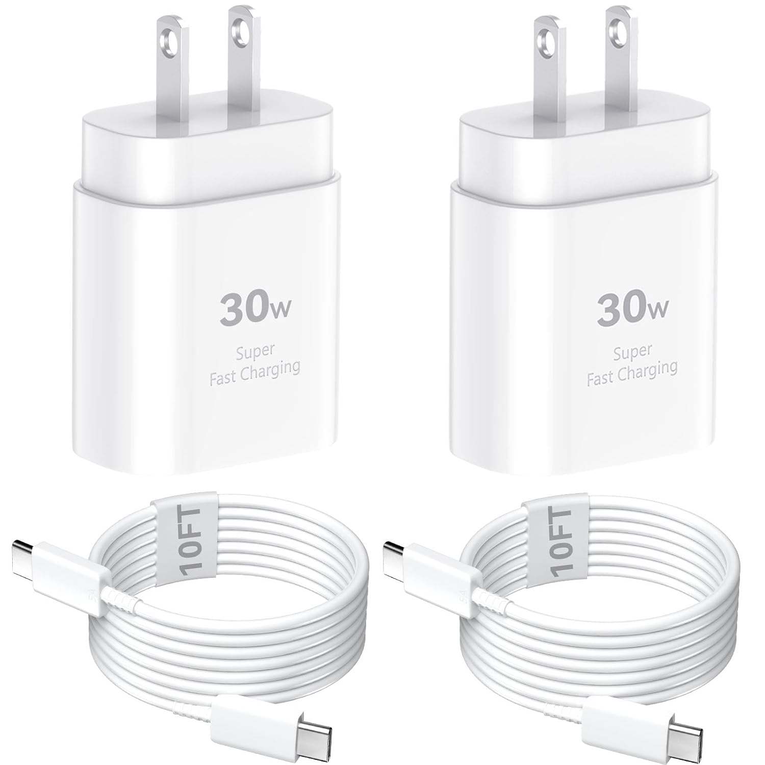 iPhone 17 16 15 Charger Cord 10Foot Long Type C Charger Fast Charging Cable with 30W USB C