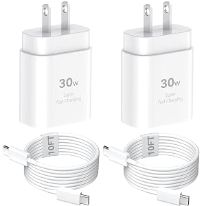 iPhone 17 16 15 Charger Cord 10Foot Long Type C Charger Fast Charging Cable with 30W USB C