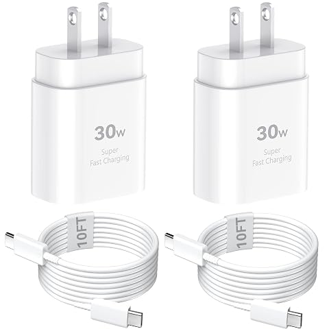 iPhone 17 16 15 Charger Cord 10Foot Long Type C Charger Fast Charging Cable with 30W USB C