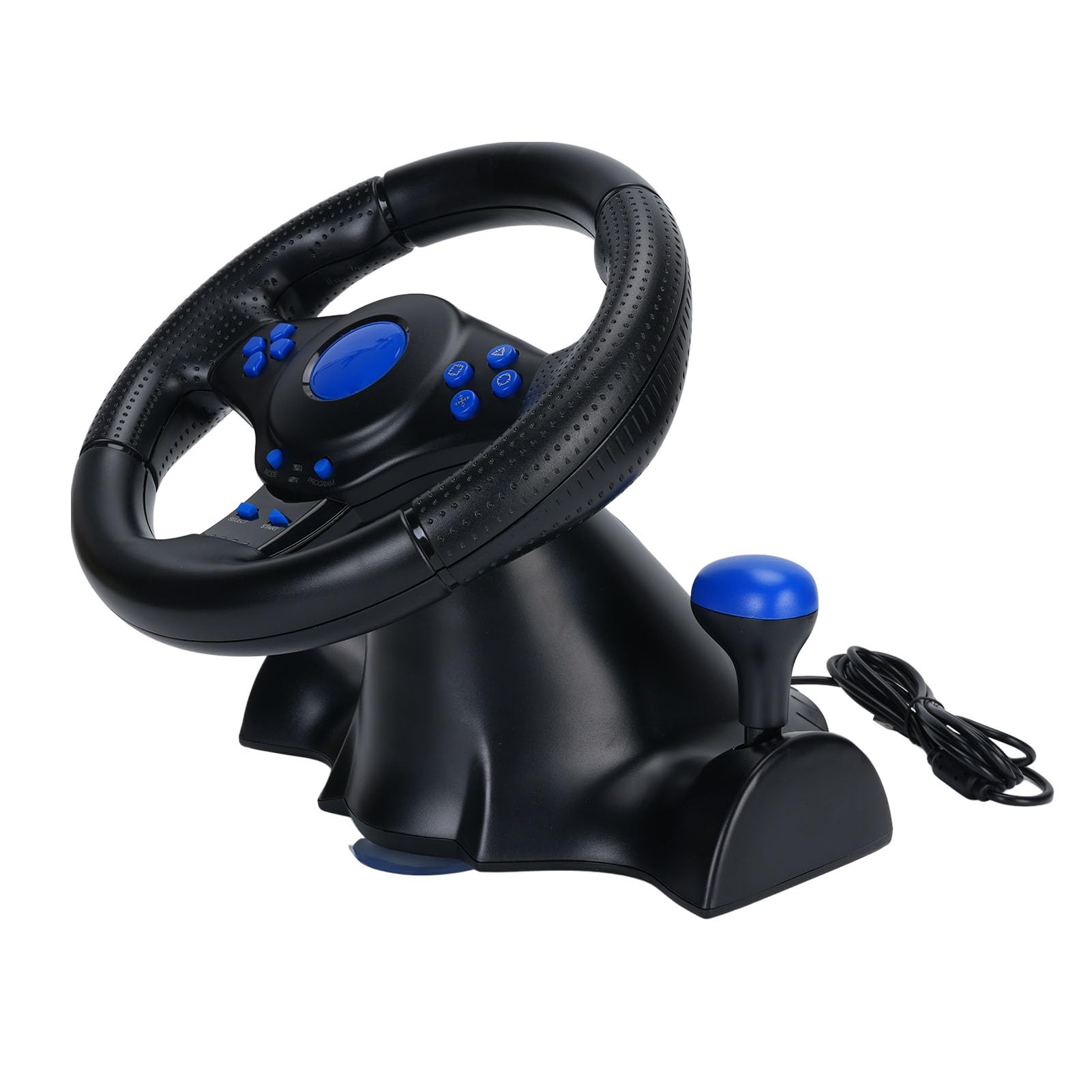 Cryfokt Racing Wheel with Pedals, 180° Rotation