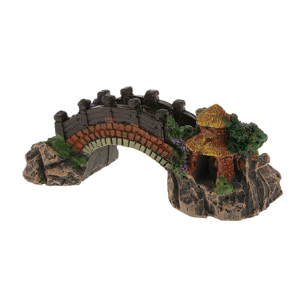 UJEAVETTE® Water Ornament for Fish Tank Cave Decor Landscape Aquarium Arch Bridge S (B0CJVBCWHP) Amazon Price History, Amazon Price Tracker
