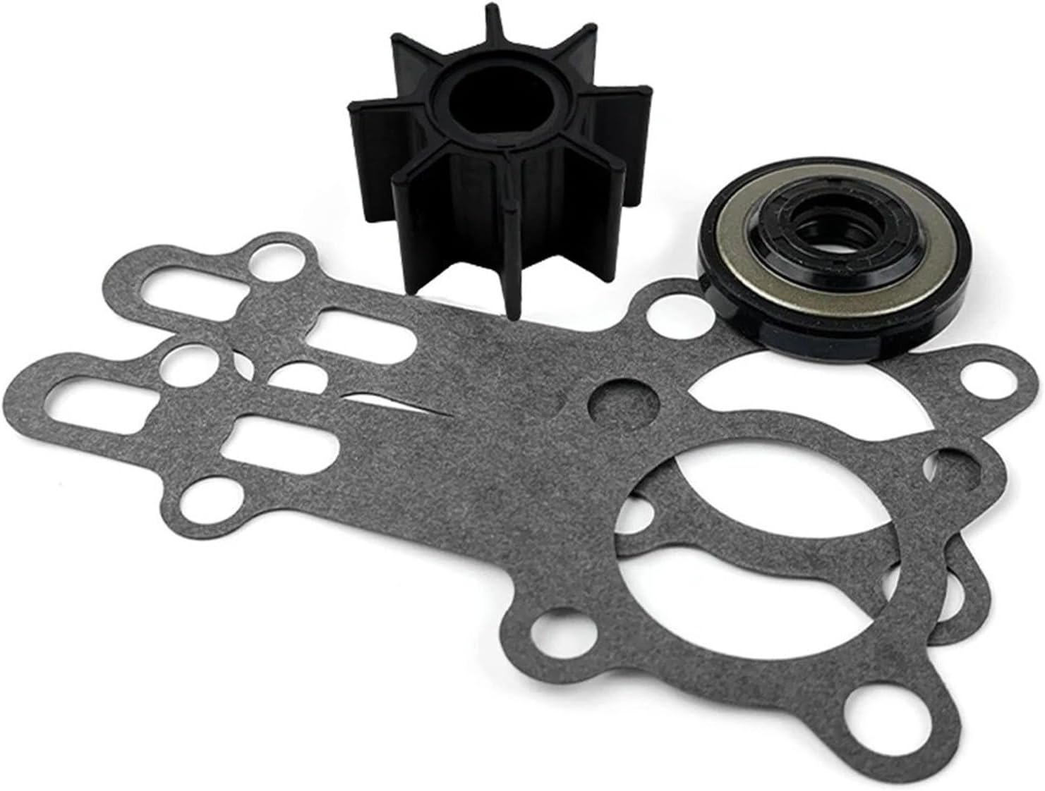 Car Coolant Water Pump Water Pump Impeller Repair Kit Replacement For For Outboard 6 7.5 8 HP BF6D BF6B BF75 BF8 BF8A Boat Motor Engine 06192-881-C00 Car Parts