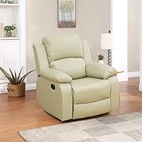 Vista 51 de Juego de sofá reclinable manual de cuero, juego de sofá reclinable negro, juego de muebles de sala de estar, sofá biplaza reclinable