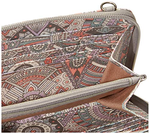 Image of Sakroots Artist Circle Large Smartphone Cross Body Phone Wallet