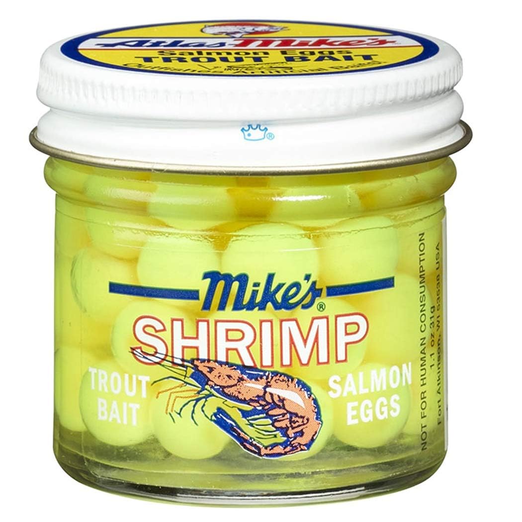 Mike's 1014 Shrimp Eggs, Fl. Yellow, 1.1 oz