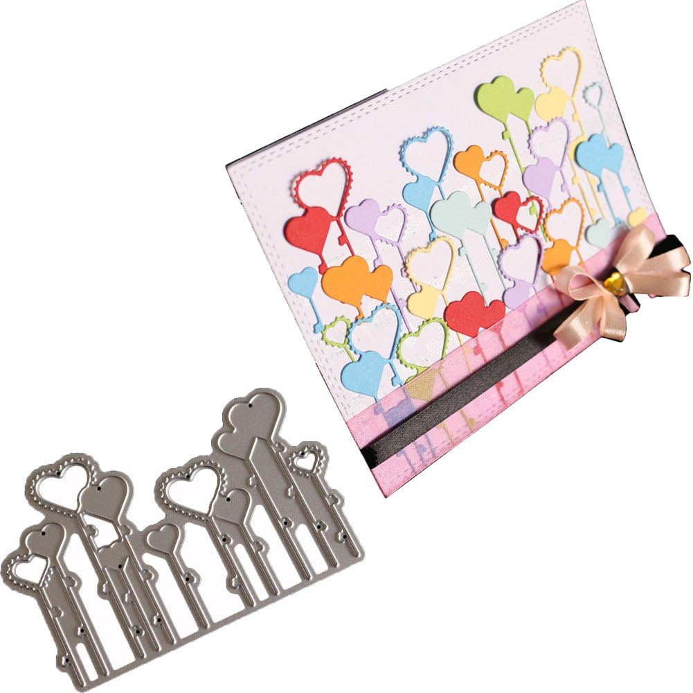 2019 New Flower Heart Metal Cutting Dies Stencils for DIY Scrapbooking Album Paper Card Craft Decoration by Celucke(G)