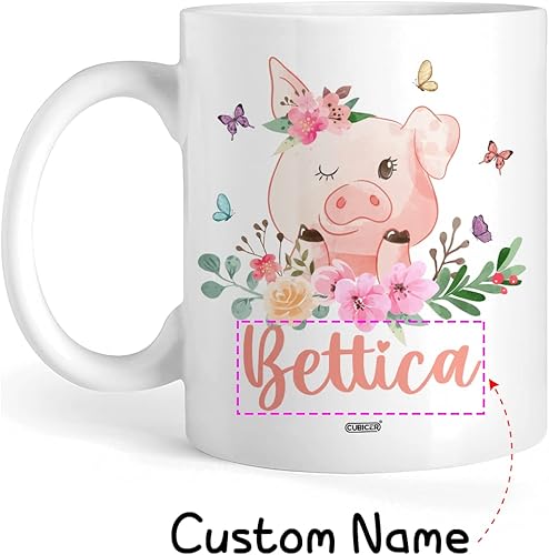Miniatura 28 de CUBICER Tazas de café personalizadas con nombre personalizado, tazas de cerámica blanca, taza de café de guitarra para amantes de la música