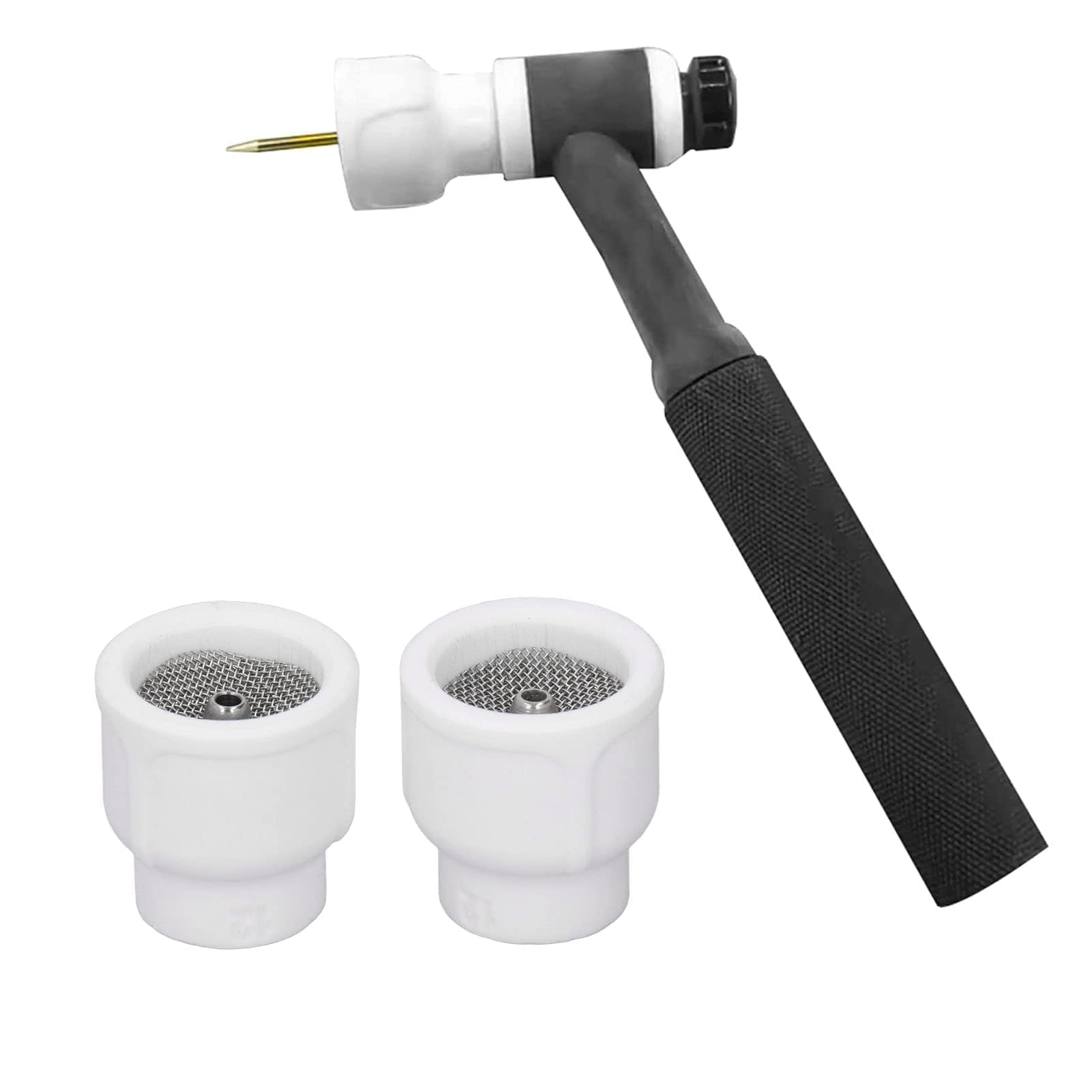 Kit De 2 Coupelles Céramique Pour Soudage TIG - Diamètre 10 - Résistantes Haute Température - Pour Torche TIG