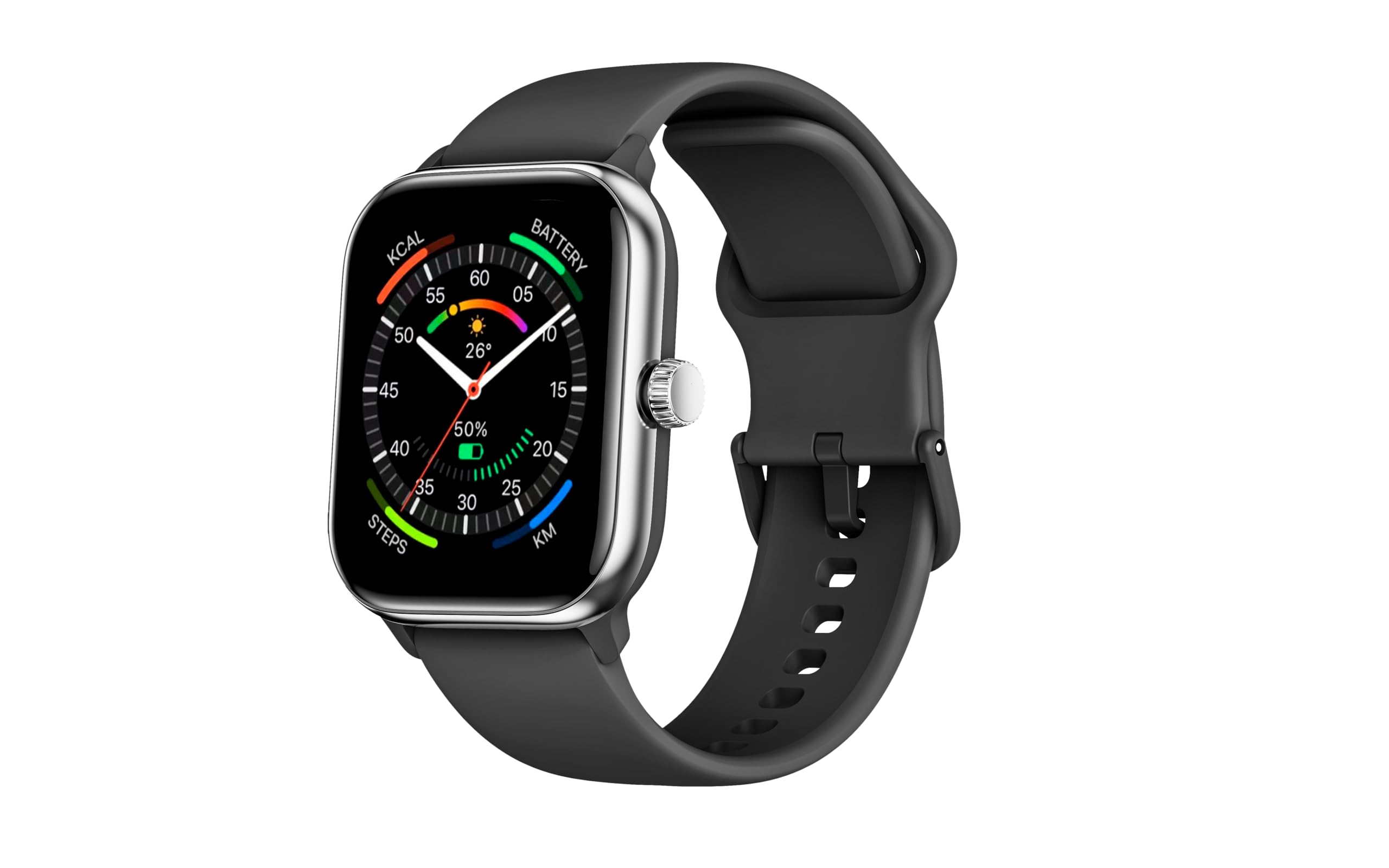 Bea·Fon Smartwatch 201 Black / Smartwatch 1.85" Amoled-image
