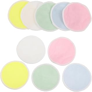 FRCOLOR 20 Peças Toalhetes Removedores De Maquiagem Almofadas Cosméticas Para Rosto Almofadas Cosméticas Para Remoção De Maquiagem Almofadas De Maquiagem Facial Saco De Malha De Algodão