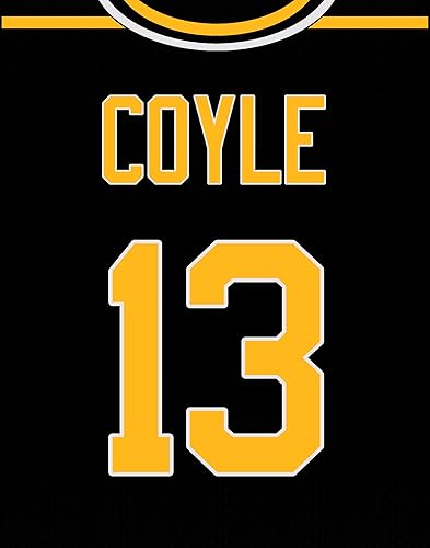 Miniatura 3 de Boston Bruins NHL Poster Set de seis camisetas de hockey actuales – Pastrnak Coyle Marchand Van Riemsdyke McAvoy Ullmark – Póster impreso de 8 x 10