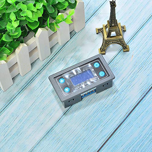 comimark 1pcs xy-wj01 delay relay module with digital led display cycle timing circuit switch