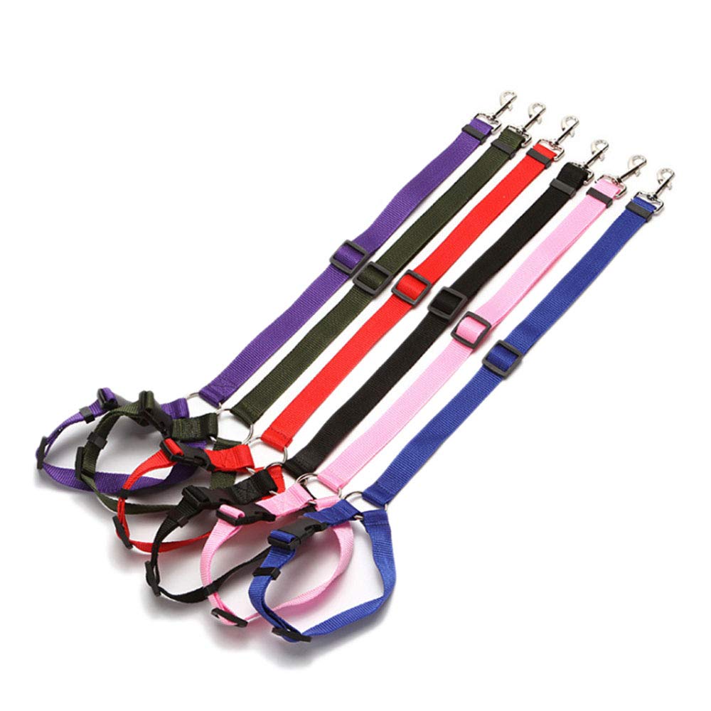 Seil Haustier Pet Products Universal Praktische Katze Hunde Sicherheit Einstellbar Auto Sicherheitsgurt Kabelbaum Leine Welpe Sicherheitsgurt Reise Clip Strap Leitungen Haustierleine Mit ( Size : Blac