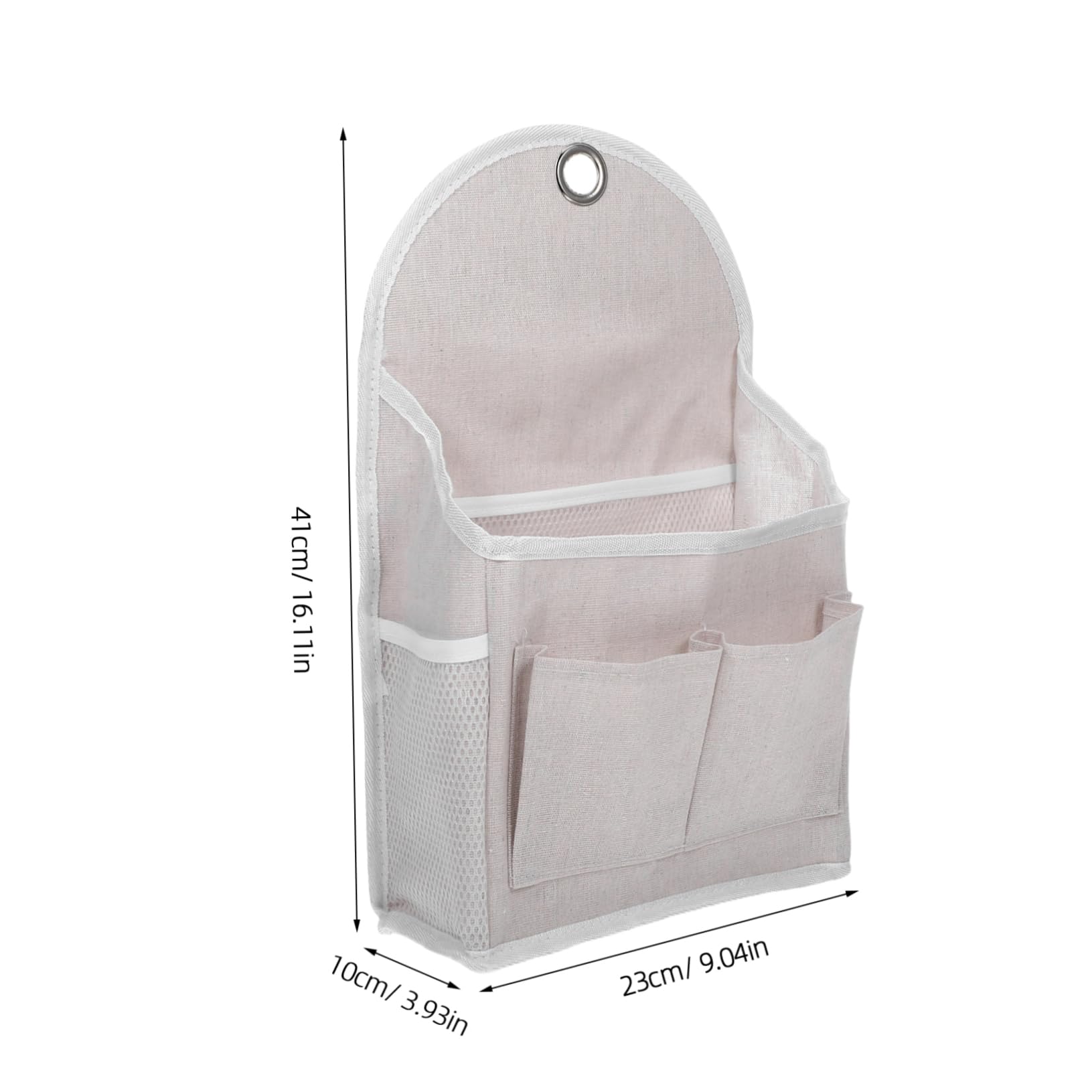 Unomor Over the Door Wall Hanging Organizer Bag Spacious Storage Pockets for Closet Nursery Bathroom More Versatile Stylish Grey Storage for Items