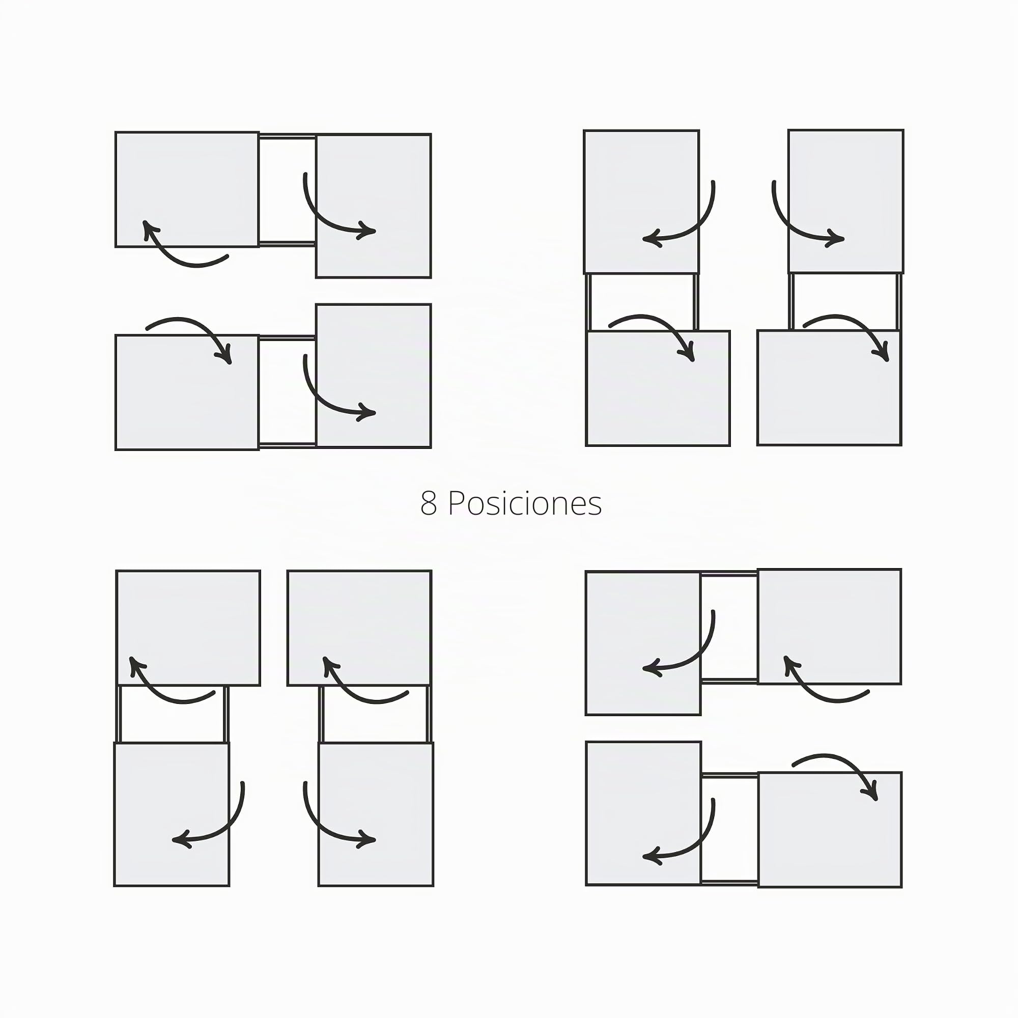 MUEBLES PITARCH | Estantería de Salón Colgada de 130cm, Mueble TV colgado, Módulo de Salón 2 Puertas Abatibles con Pistón, Mueble de Televisión 60x130x32cm, Moderno, Modelo Nilo