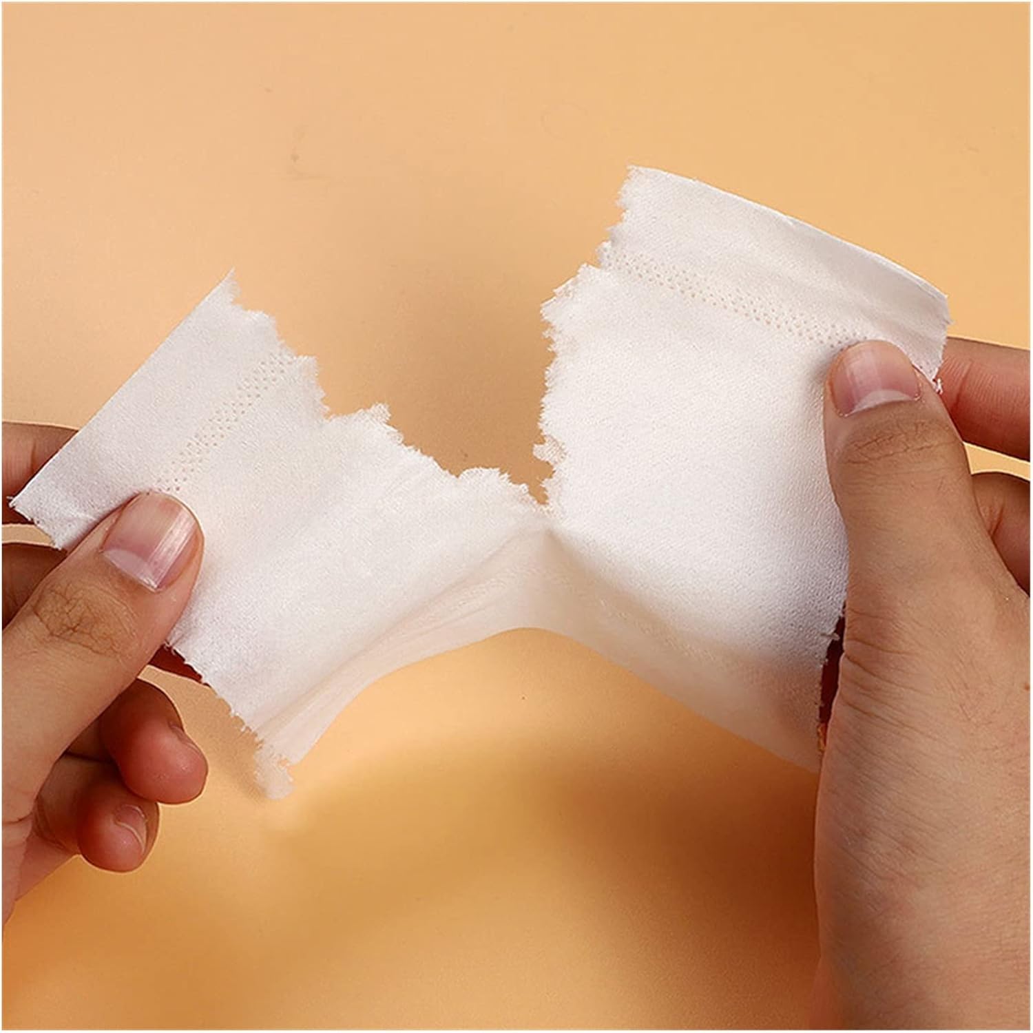 VSOLS Household Toilet Paper Hotel Toilet Paper Towels Commercial Bathroom Home Roll Toilet Paper Large Pulp Tissue 3Ply 650g (Color : White)