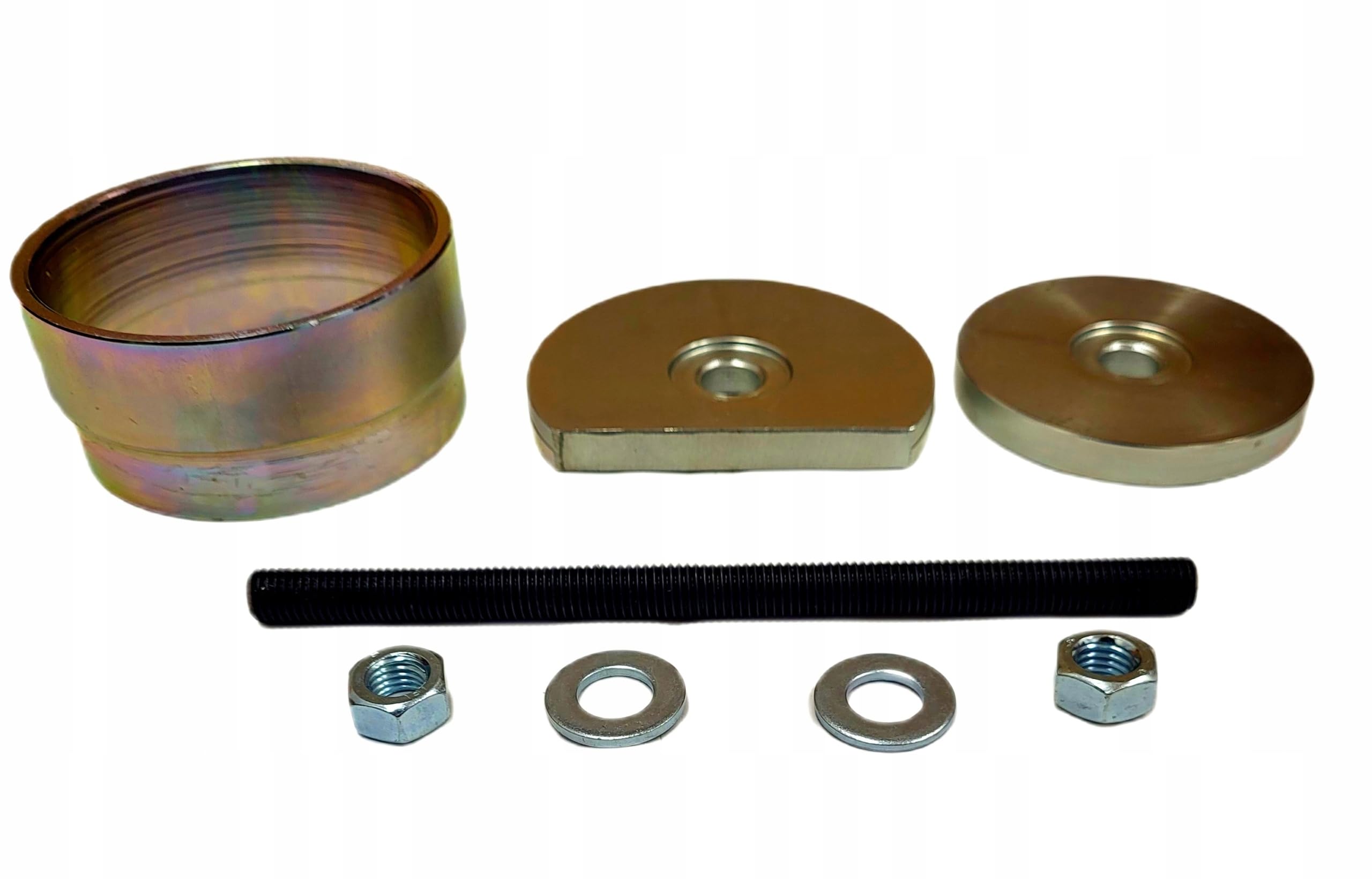AMD TOOLS Soporte para motor de cojinete de motor, buje de goma, extractor de herramientas de prensa para VW Audi para Skoda de 2012 a 2024