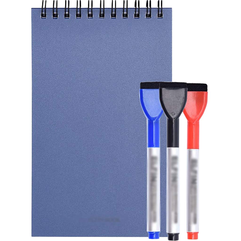 Notes autocollantes connectées et carnet de notes bleu foncé pour le bureau - 7