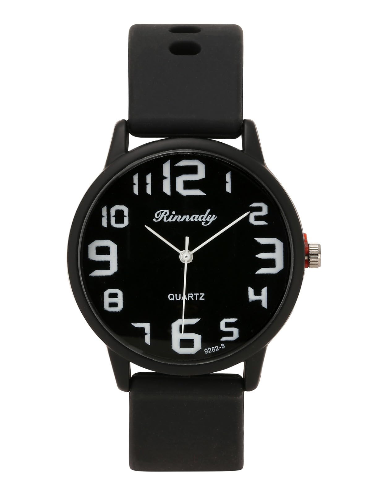JSDDE Unisex Armbanduhr mit silikonarmband Analog Quarzuhr A