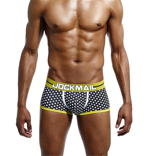 JOCKMAIL Herren Boxers Super gemütlich Herren Boxershorts Pouch Unterwäsche Boxershorts Baumwolle Männer Boxershorts