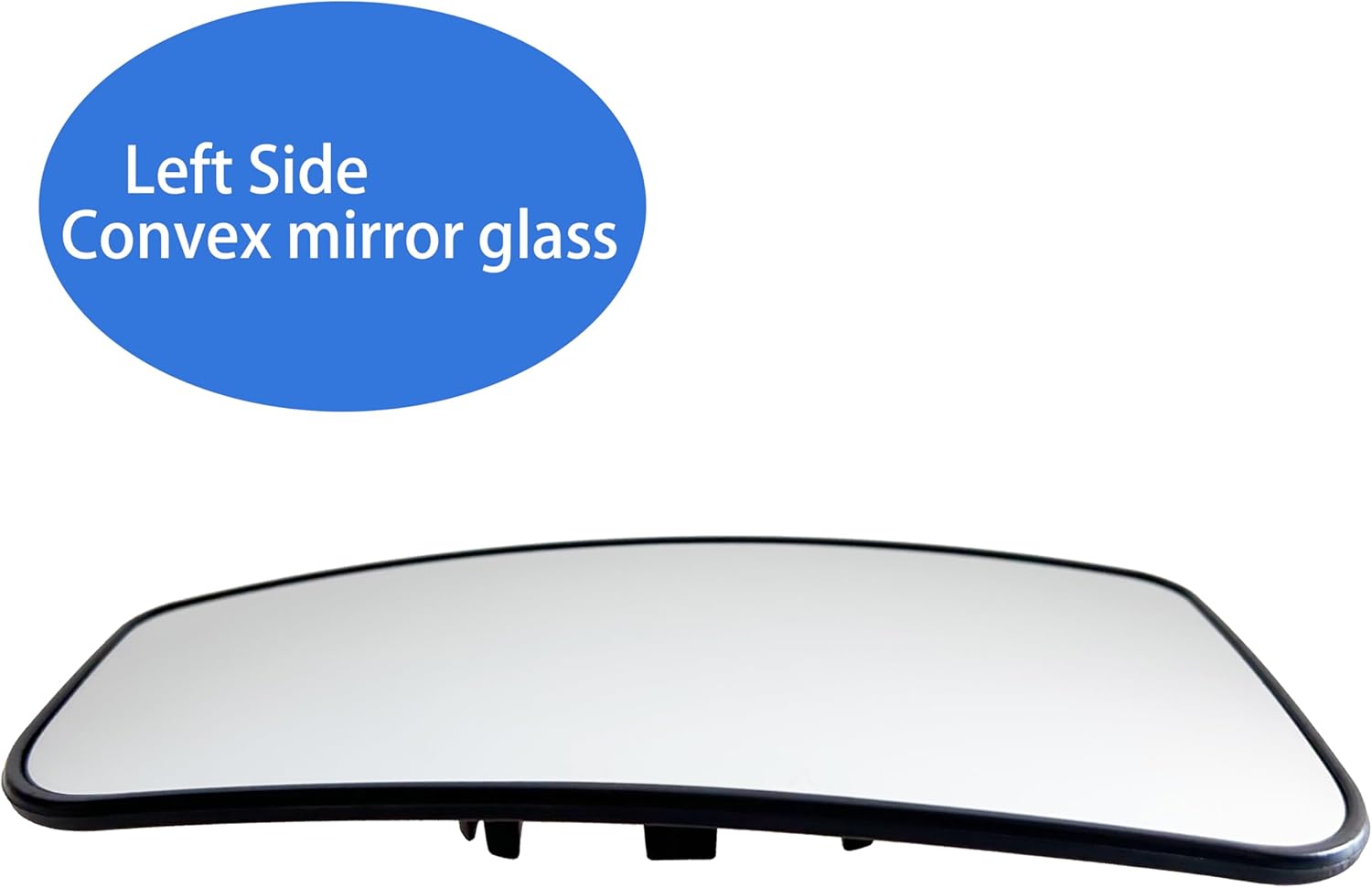 FL3Z17K707V Left Driver Side Heated Lower Glass Replacement For 2015-2022 Ford F150 F250 F350 F450 F550 Super Duty Truck Mirror - Side View Heated Convex Mirror with Rear Holder