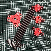 Lysee 3D Printer Parts & Accessories - Kossel XL Magnetic Effector+Carriage+ Carbon Tube Diagonal Push rods kit for DIY Delta kossel 3D Printer - Size 240MM Rod, Color Silver