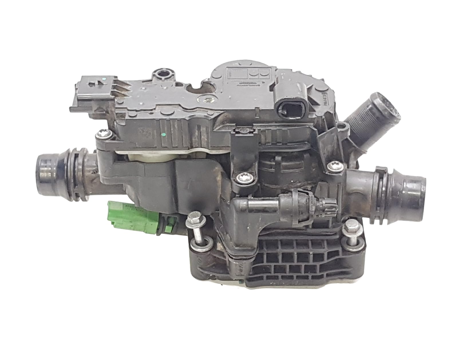 Boîtier Thermostat d'eau liquide de refroidissement moteur pour Jumpy Expert C3 C4 DS3 DS4 DS5 2008 208 308 3008 508 5008 Partner Berlingo 98035494080 9850364680 1,6 Blue HDI @Pro-Plip