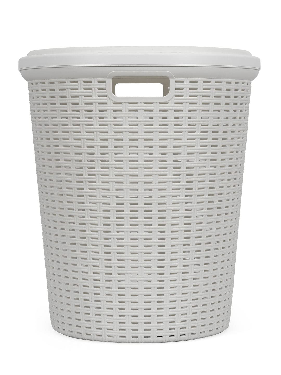 home by Nilkamal Rectangular Laundry Basket 23 L Grey Amazon.in