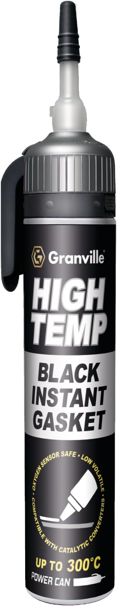 Granville 0458 200ml High Temp Instant Gasket Can - Black