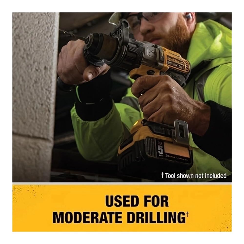 Compatible con DeWalt DCB205 20V MAX XR 5Ah batería de Iones de Litio Recargable de Repuesto Kit de Herramientas eléctricas inalámbricas
