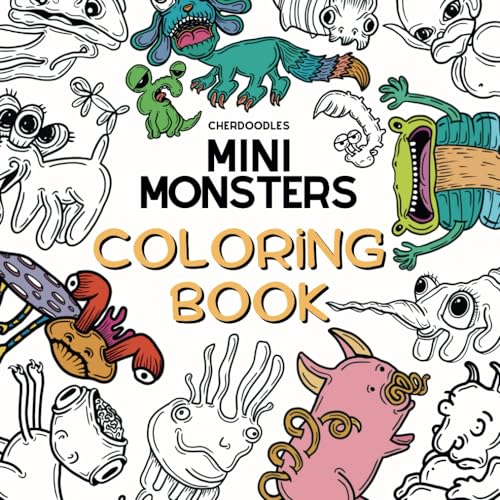Mini Monsters Coloring Book image 2