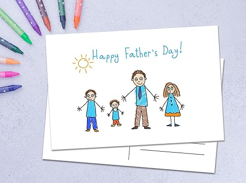 Miniatura 7 de Titpitop 60 postales en blanco de 4 x 6 pulgadas, diario, bricolaje, pintura, invitaciones, tarjetas de felicitación, Navidad, Acción de Gracias,