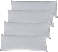 Vista 72 de Elegant Comfort Fundas de almohada sólidas de microfibra de alta calidad hotelera, tejido suave, resistente a las arrugas y a las manchas, fácil