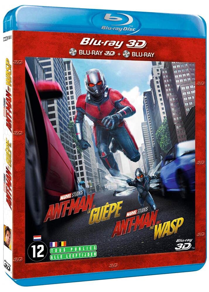Ant-Man y la Avispa Blu-ray para noches de cine en familia