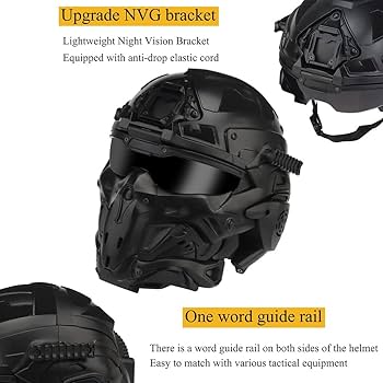 Amazon.co.jp: タクティカル エアソフト ヘルメット セット